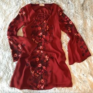 Altar’d State Floral Dress LIKE NEW